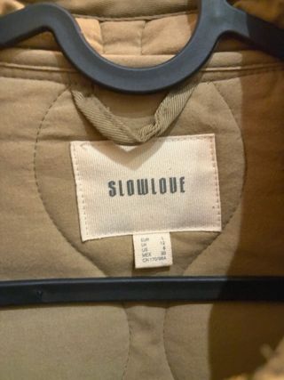 Chaqueta acolchada verde militar