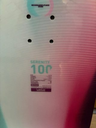 Tabla Snowboard Mujer 142cm