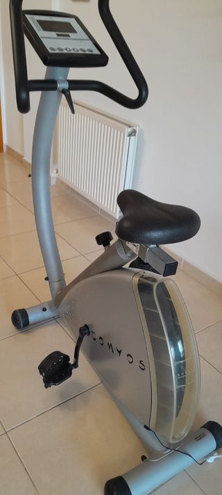 Bicicleta Estática Domyos Gris