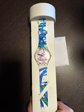 Orologio Swatch Flying Pig by PIGCASSO