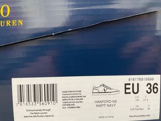 Zapatillas Polo Ralph Lauren Azul Talla 36