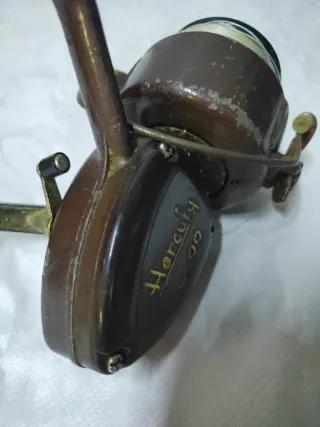 Carrete de pesca vintage Hercules No. 99