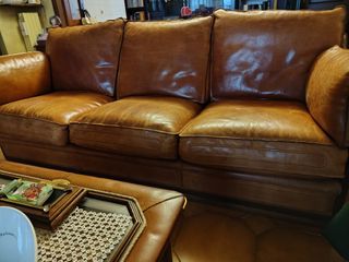 Divano The Bridge 3 posti in pelle