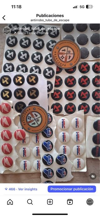 Tubo de escape antirrobo