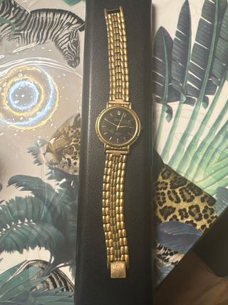 Reloj Carvel Bañado en Oro con Diamante