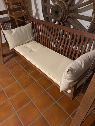 Balancín / Columpio de jardín 3 plazas