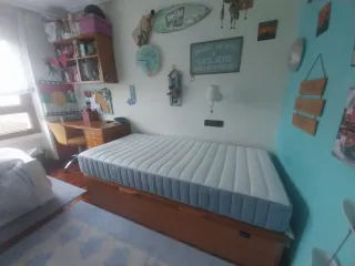 Cama canapé abatible madera 90x190