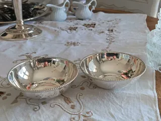Coppia Ciotole Silver Plated