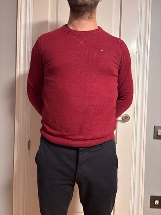 Sudadera Tommy Hilfiger Burdeos Talla M