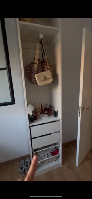 3 módulos armario IKEA PAX. Ideal vestidor complet