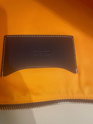 Pochette Goyard Blu