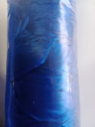 Paquete grrnde de pelo sintético azulon