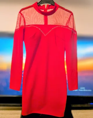 Vestido rojo corto
