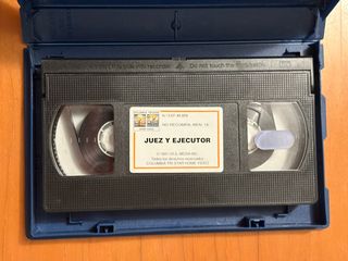 VHS Juez y Ejecutor (1991) Rod Steiger
