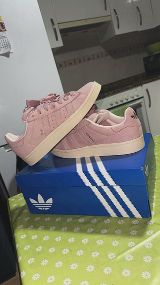 Adidas Campus 00s Talla 38.5 Rosa/Beige