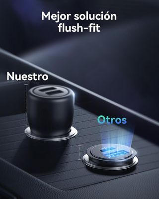 INIU Cargador Coche Carga Rápida, 60W Total [USB C