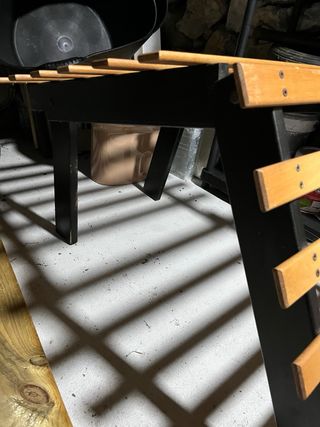 Somier plegable camper madera y metal