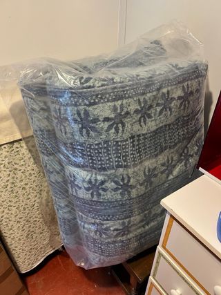 Somier plegable camper madera y metal