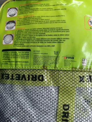 Fundas de Nieve DRIVETEX Talla 73