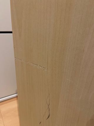 Cajonera ALEX Ikea con ruedas Abedul