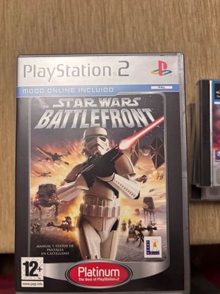Star Wars Battlefront PS2 Platinum