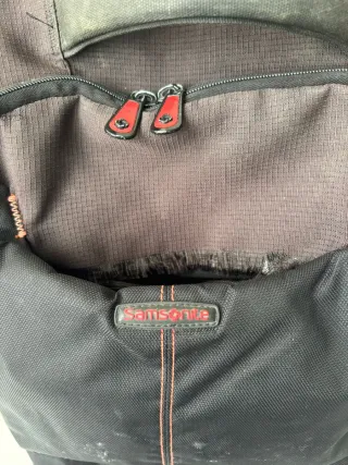Samsonite Mochila Negra y Roja