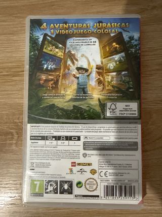 Nintendo Switch Lego Jurassic World Juego