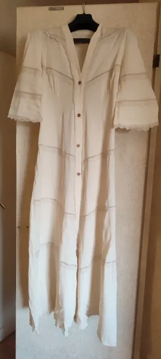 Camicia da notte e vestaglia vintage anni '70