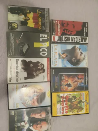 Lote Películas VHS: American History X, La Playa..