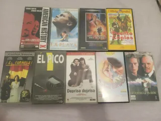 Lote Películas VHS: American History X, La Playa..