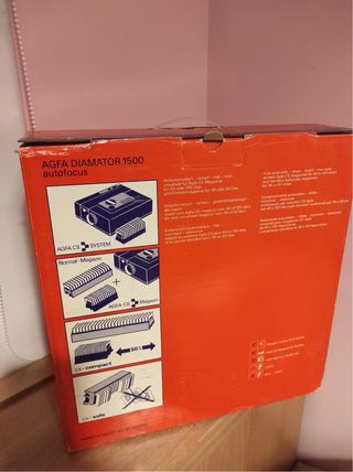 Proyector Diapositivas Agfa Diamator 1500