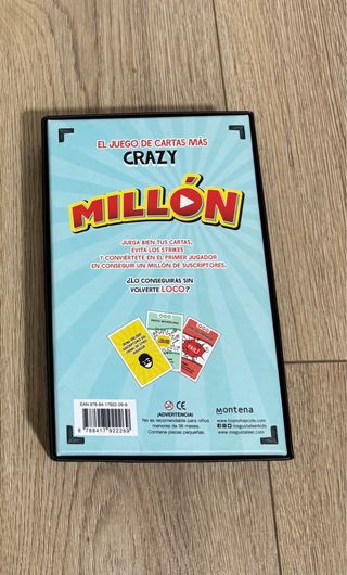 Juego de cartas The Crazy Hacks “El Millón”