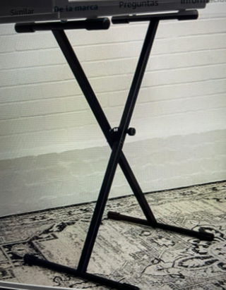 Teclado Piano 88 Teclas + Soporte Plegable