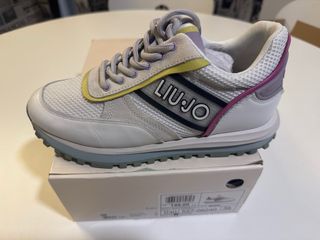 Zapatillas Liu Jo Mujer Blancas y Moradas Nuevas