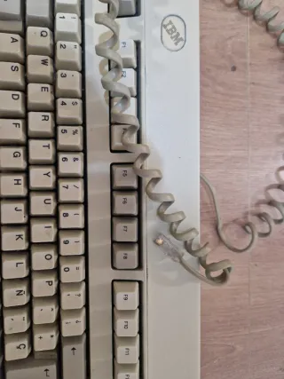 Teclado Mecánico IBM M RJ45 Beige