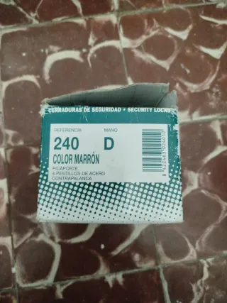 Cerradura J.I.S. 240 D Marrón