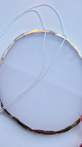 Cadena Plata Ley Colgante Estrella David