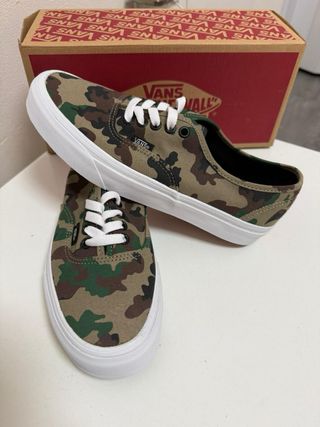 Zapatillas Vans Camuflaje Marrón Verde