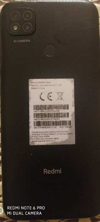 Xiaomi Redmi 9C 128GB Grigio