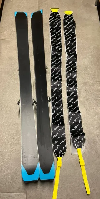 Esquís de travesía mujer OPORTUNIDAD Usados 3 dias