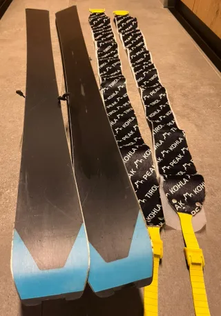 Esquís de travesía mujer OPORTUNIDAD Usados 3 dias