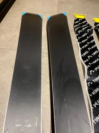 Esquís de travesía mujer OPORTUNIDAD Usados 3 dias