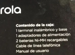 Teléfono Inalámbrico Motorola C1001CB+
