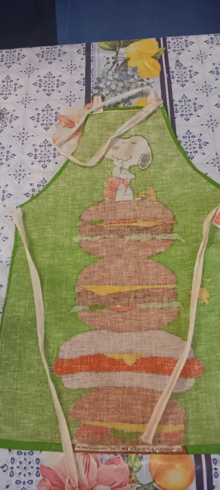 Grembiule Snoopy vintage