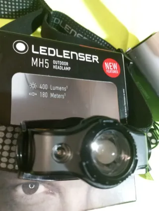 Linterna LEDLENSER MH5 400 lúmenes