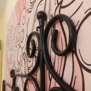 Cabecero de cama de hierro forjado – decorativo