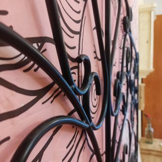 Cabecero de cama de hierro forjado – decorativo