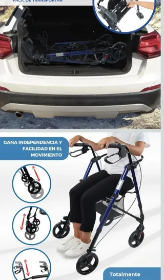 Andador Rollator MOBICLINIC Augusto