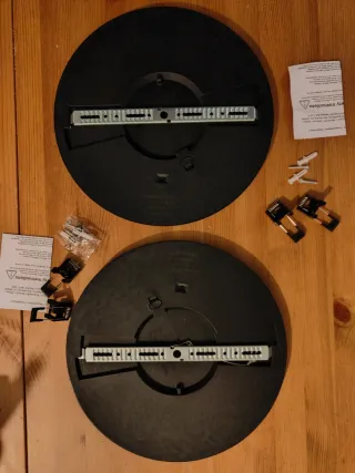 Pack 2 plafones LED Luces ajustables