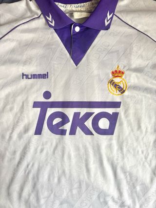 Camiseta Real Madrid 93/94 Hummel Seedorf